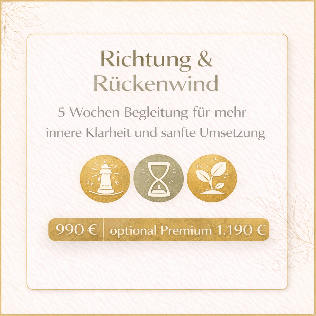 Richtung & Rückenwind