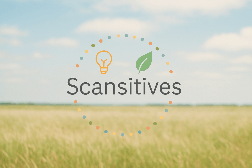 Headerbild der Scansitives-Community: Naturhintergrund mit verbindenden Punkten und Linien, Symbol für Vielfalt, Verbundenheit und Achtsamkeit von Scanner-Persönlichkeiten und Hochsensiblen.